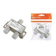 Делитель TV «краб»х2 под F разъём 5-1000 МГц TDM