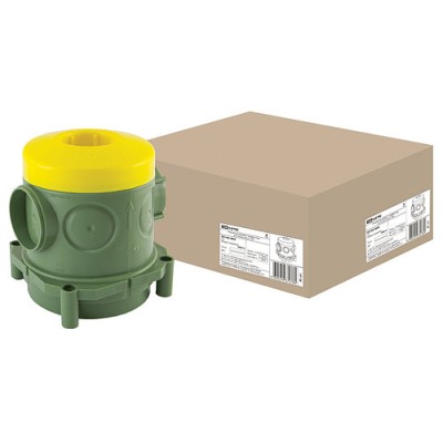 Установочная коробка СП 82х80х91,5мм, для заливки в бетон, TDM Установочная коробка СП 82х80х91,5мм, для заливки в бетон, TDM