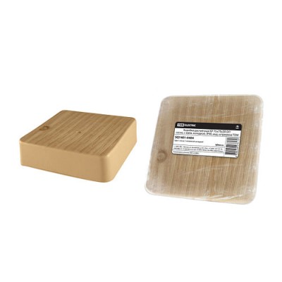 Коробка распаячная КР 75х75х20 ОП сосна, с клем. колодкой, IP40, инд. штрихкод TDM Коробка распаячная КР 75х75х20 ОП сосна, с клем. колодкой, IP40, инд. штрихкод TDM