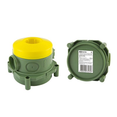 Установочная коробка СП 82х80х72,5мм, для заливки в бетон, инд. штрихкод, TDM Установочная коробка СП 82х80х72,5мм, для заливки в бетон, инд. штрихкод, TDM