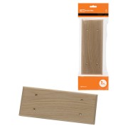 Накладка на бревно деревянная универсальная НБУ 1Пх3 280 мм, под покраску TDM
