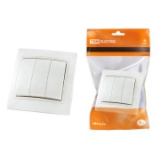 Выключатель 3 кл. 10А белый "Таймыр" TDM