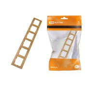 Рамка 6 постовая горизонтальная "ЭКО" (сосна) "Таймыр" TDM