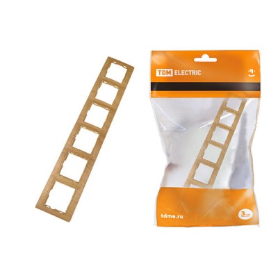 Рамка 6 постовая горизонтальная "ЭКО" (сосна) "Таймыр" TDM Рамка 6 постовая горизонтальная "ЭКО" (сосна) "Таймыр" TDM