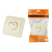 Светорегулятор (RL, 600Вт) поворотный сл. кость "Валдай" TDM