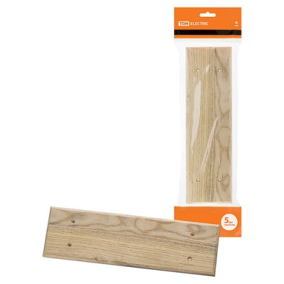 Накладка на бревно деревянная универсальная НБУ 1Пх4 260 мм, сосна TDM Накладка на бревно деревянная универсальная НБУ 1Пх4 260 мм, сосна TDM