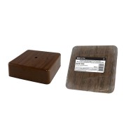 Коробка распаячная КР 75х75х28 ОП бук, с клем. колодкой, IP40, инд. штрихкод TDM