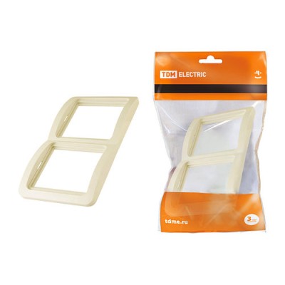 Рамка 2-ая вертикальная сл. кость "Валдай" TDM Рамка 2-ая вертикальная сл. кость "Валдай" TDM