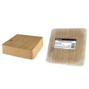 Коробка распаячная КР 100х100х29 ОП сосна IP40, инд. штрихкод TDM