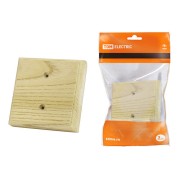 Накладка на бревно деревянная универсальная НБУ 1П 95х95 мм, сосна TDM