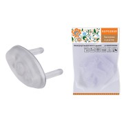 Заглушка в розетку от детей (набор 6шт.) Народная