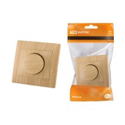 Светорегулятор поворотный RL 600 Вт "ЭКО" (сосна) "Таймыр" TDM