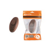 Выключатель на шнур 6А 250В ЭКО бук/венге TDM