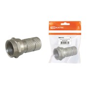 Разъём F RG59, инд. упаковка TDM