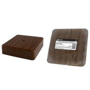 Коробка распаячная КР 100х100х29 ОП бук, с клем. колодкой, IP40, инд. штрихкод TDM