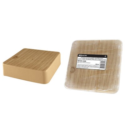 Коробка распаячная КР 100х100х29 ОП сосна, с клем. колодкой, IP40, инд. штрихкод TDM Коробка распаячная КР 100х100х29 ОП сосна, с клем. колодкой, IP40, инд. штрихкод TDM