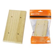 Накладка на бревно деревянная универсальная НБУ 1Пх2 95х195 мм, сосна TDM