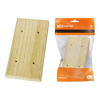 Накладка на бревно деревянная универсальная НБУ 1Пх2 95х195 мм, сосна TDM Накладка на бревно деревянная универсальная НБУ 1Пх2 95х195 мм, сосна TDM