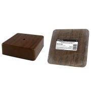 Коробка распаячная КР 100х100х44 ОП бук IP40, инд. штрихкод TDM