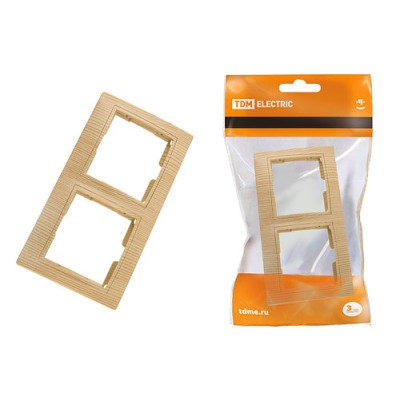 Рамка 2-х постовая горизонтальная "ЭКО" (сосна) "Таймыр" TDM Рамка 2-х постовая горизонтальная "ЭКО" (сосна) "Таймыр" TDM