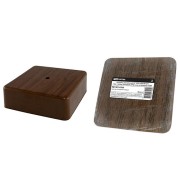 Коробка распаячная КР 100х100х44 ОП бук, с клем. колодкой, IP40, инд. штрихкод TDM