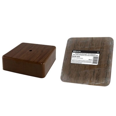 Коробка распаячная КР 100х100х44 ОП бук, с клем. колодкой, IP40, инд. штрихкод TDM Коробка распаячная КР 100х100х44 ОП бук, с клем. колодкой, IP40, инд. штрихкод TDM