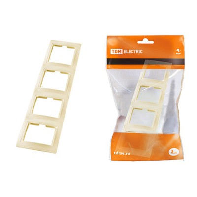 Рамка 4-х постовая вертикальная сл. кость "Таймыр" TDM Рамка 4-х постовая вертикальная сл. кость "Таймыр" TDM