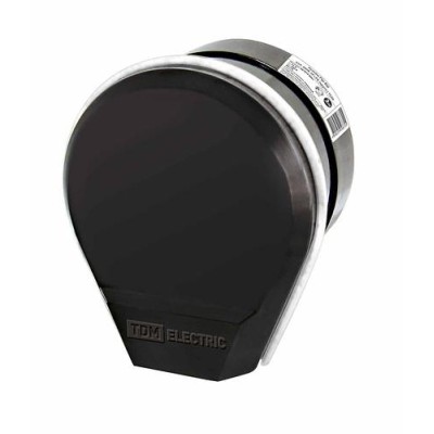 Разъём РШ-ВШ 32А 250В 2Р+РЕ ОУ черный TDM Разъём РШ-ВШ 32А 250В 2Р+РЕ ОУ черный TDM