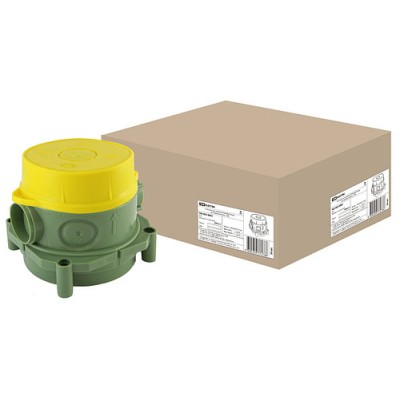 Установочная коробка СП 82х80х79,5мм, для заливки в бетон, TDM Установочная коробка СП 82х80х79,5мм, для заливки в бетон, TDM