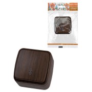 Переключатель на 2 направления 1-кл. открытой установки IP20 10А, венге "Дача" Народная