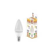 Лампа светодиодная FС37-7 Вт-230 В -4000 К–E14 Народная