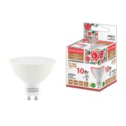 Лампа светодиодная PAR16 10 Вт, 230 В, 3000 К, GU10 Народная