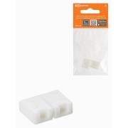 Коннектор для жесткого соединения двух светодиодных лент шириной 8 мм, (уп. 2 шт), TDM