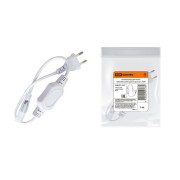 Сетевой шнур для неона SMD2835-220 В одностороннего, TDM