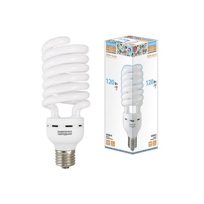 Лампа люминесцентная НЛ-HS-120 Вт-6500 К–Е40 Лампа люминесцентная НЛ-HS-120 Вт-6500 К–Е40