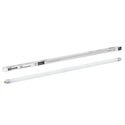 Лампа люминесцентная линейная двухцокольная ЛЛ-12/20Вт, T4/G5, 4000 К, длина 565,2мм TDM Лампа люминесцентная линейная двухцокольная ЛЛ-12/20Вт, T4/G5, 4000 К, длина 565,2мм TDM