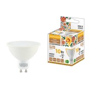 Лампа светодиодная PAR16 10 Вт, 230 В, 4000 К, GU10 Народная