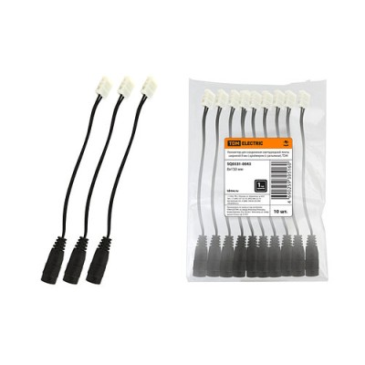 Коннектор для соединения светодиодной ленты шириной 8 мм с драйвером (с разъемом), TDM Коннектор для соединения светодиодной ленты шириной 8 мм с драйвером (с разъемом), TDM