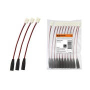 Коннектор для соединения светодиодной ленты шириной 10 мм с драйвером (с разъемом), TDM