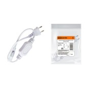 Сетевой шнур для неона SMD2835-220 В круглого, TDM