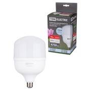 Лампа светодиодная T 50 Вт, 230 В, 4000 К, E27 (140x225 мм) TDM