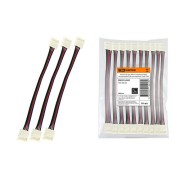 Коннектор для гибкого соединения двух светодиодных RGB лент шириной 10 мм, TDM