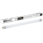 Лампа люминесцентная линейная двухцокольная ЛЛ-12/6Вт, T4/G5, 4000 К, длина 219,2мм TDM