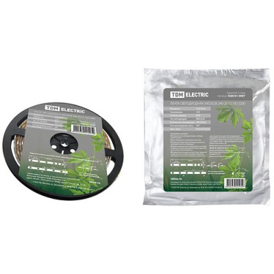 Лента светодиодная SMD3528-240-20-12-192-3200 240LED/м, IP20, 12В, 19,2Вт, 3200К, TDM Лента светодиодная SMD3528-240-20-12-192-3200 240LED/м, IP20, 12В, 19,2Вт, 3200К, TDM