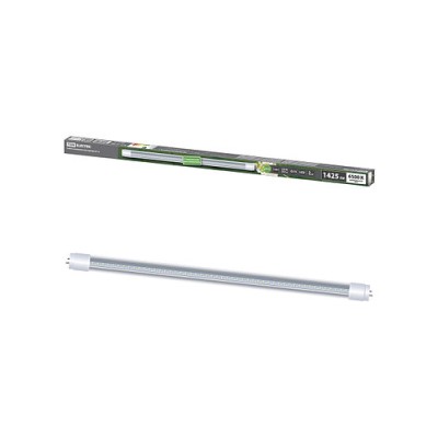 Лампа светодиодная линейная Т8 15 Вт, 230 В, 6500 К, G13, 600 мм, прозрачная TDM Лампа светодиодная линейная Т8 15 Вт, 230 В, 6500 К, G13, 600 мм, прозрачная TDM