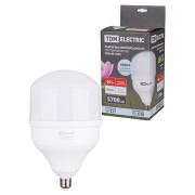 Лампа светодиодная T 60 Вт, 230 В, 4000 К, E27 (160x268 мм) TDM