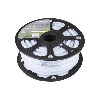Гибкий неон круглый SMD2835-120 LED/м-220 В-6,5 Вт/м-IP67-зелёный (25м) TDM Гибкий неон круглый SMD2835-120 LED/м-220 В-6,5 Вт/м-IP67-зелёный (25м) TDM