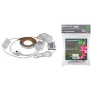 Комплект светодиодной ленты SMD5050-30 LED/м-12 В-7,2 Вт/м-IP20-RGB (1 м), 12 Вт, IR-контроллер TDM