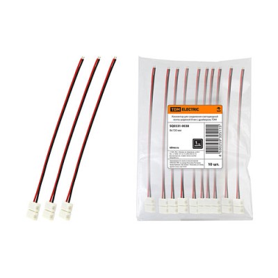 Коннектор для соединения светодиодной ленты шириной 8 мм с драйвером, TDM Коннектор для соединения светодиодной ленты шириной 8 мм с драйвером, TDM