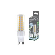 Лампа светодиодная G9-7 Вт-230 В-4000 К, SMD, 17,5x65,5 мм TDM